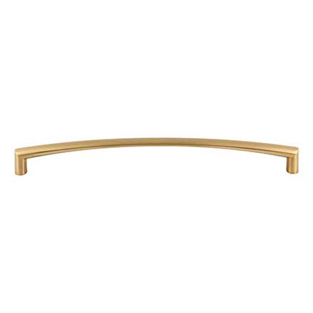 Top Knobs [TK3393HB] Die Cast Zinc Cabinet Pull Handle - Griggs Series - Oversized - Honey Bronze Finish - 8 13/16" C/C - 9 1/4" L