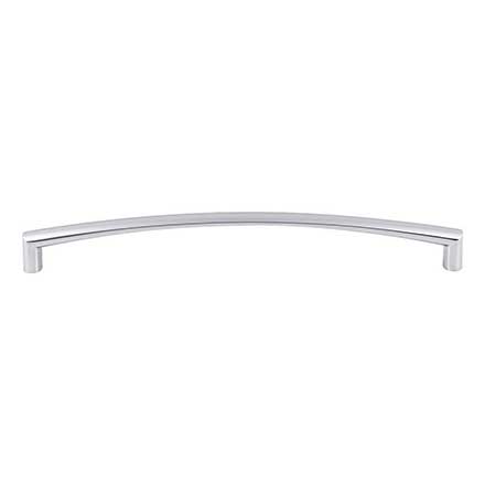 Top Knobs [TK3393PC] Die Cast Zinc Cabinet Pull Handle - Griggs Series - Oversized - Polished Chrome Finish - 8 13/16" C/C - 9 1/4" L