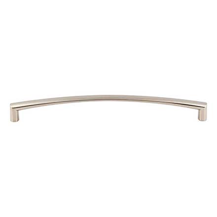 Top Knobs [TK3393PN] Die Cast Zinc Cabinet Pull Handle - Griggs Series - Oversized - Polished Nickel Finish - 8 13/16" C/C - 9 1/4" L