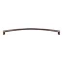 Top Knobs [TK3394AG] Die Cast Zinc Cabinet Pull Handle - Griggs Series - Oversized - Ash Gray Finish - 12&quot; C/C - 12 1/2&quot; L