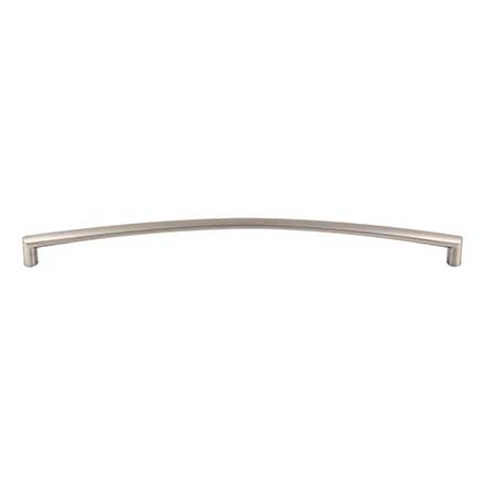 Top Knobs [TK3394BSN] Die Cast Zinc Cabinet Pull Handle - Griggs Series - Oversized - Brushed Satin Nickel Finish - 12" C/C - 12 1/2" L