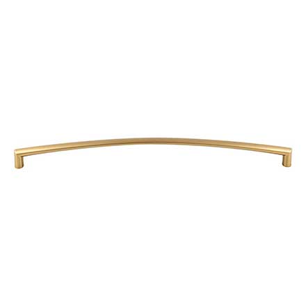 Top Knobs [TK3394HB] Die Cast Zinc Cabinet Pull Handle - Griggs Series - Oversized - Honey Bronze Finish - 12" C/C - 12 1/2" L