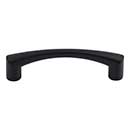 Top Knobs [M1129] Die Cast Zinc Cabinet Pull Handle - Hidra Series - Standard Size - Flat Black Finish - 3 3/4" C/C - 4 3/8" L