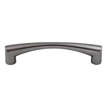 Top Knobs [M1575] Die Cast Zinc Cabinet Pull Handle - Hidra Series - Oversized - Ash Gray Finish - 5 1/16" C/C - 5 11/16" L