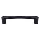 Top Knobs [M1180] Die Cast Zinc Cabinet Pull Handle - Infinity Series - Oversized - Flat Black Finish - 5 1/16" C/C - 6" L