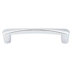Top Knobs [M1181] Die Cast Zinc Cabinet Pull Handle - Infinity Series - Oversized - Polished Chrome Finish - 5 1/16&quot; C/C - 6&quot; L