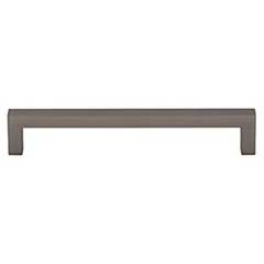 Top Knobs [M2154] Die Cast Zinc Cabinet Pull Handle - Square Bar Pull Series - Oversized - Ash Gray Finish - 6 5/16&quot; C/C - 6 3/4&quot; L