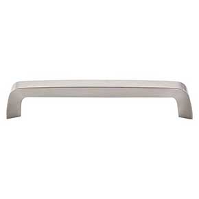 Top Knobs [M1170] Die Cast Zinc Cabinet Pull Handle - Tapered Bar Series - Oversized - Brushed Satin Nickel Finish - 6 5/16" C/C - 6 13/16" L
