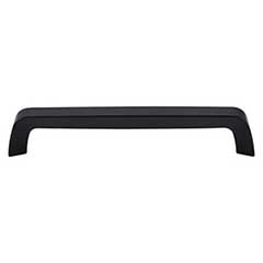 Top Knobs [M1171] Die Cast Zinc Cabinet Pull Handle - Tapered Bar Series - Oversized - Flat Black Finish - 6 5/16&quot; C/C - 6 13/16&quot; L