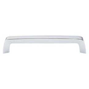 Top Knobs [M1172] Die Cast Zinc Cabinet Pull Handle - Tapered Bar Series - Oversized - Polished Chrome Finish - 6 5/16" C/C - 6 13/16" L