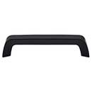 Top Knobs [M1174] Die Cast Zinc Cabinet Pull Handle - Tapered Bar Series - Oversized - Flat Black Finish - 5 1/16" C/C - 5 1/2" L