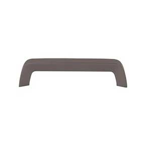 Top Knobs [M1897] Die Cast Zinc Cabinet Pull Handle - Tapered Bar Series - Oversized - Ash Gray Finish - 5 1/16" C/C - 5 1/2" L