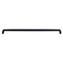 Top Knobs [M2103] Die Cast Zinc Cabinet Pull Handle - Tapered Bar Series - Oversized - Flat Black Finish - 17 5/8" C/C - 18 1/8" L