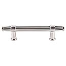 Top Knobs [TK197BSN] Die Cast Zinc Cabinet Pull Handle - Luxor Series - Standard Size - Brushed Satin Nickel Finish - 3 3/4" C/C - 6" L