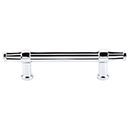 Top Knobs [TK197PC] Die Cast Zinc Cabinet Pull Handle - Luxor Series - Standard Size - Polished Chrome Finish - 3 3/4" C/C - 6" L