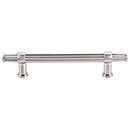 Top Knobs [TK198BSN] Die Cast Zinc Cabinet Pull Handle - Luxor Series - Oversized - Brushed Satin Nickel Finish - 5&quot; C/C - 7 1/4&quot; L