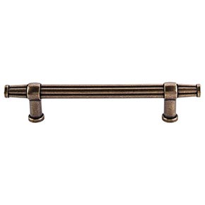 Top Knobs [TK198GBZ] Die Cast Zinc Cabinet Pull Handle - Luxor Series - Oversized - German Bronze Finish - 5" C/C - 7 1/4" L