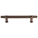 Top Knobs [TK198GBZ] Die Cast Zinc Cabinet Pull Handle - Luxor Series - Oversized - German Bronze Finish - 5&quot; C/C - 7 1/4&quot; L