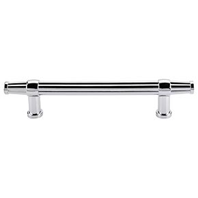 Top Knobs [TK198PC] Die Cast Zinc Cabinet Pull Handle - Luxor Series - Oversized - Polished Chrome Finish - 5" C/C - 7 1/4" L