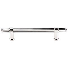 Top Knobs [TK198PN] Die Cast Zinc Cabinet Pull Handle - Luxor Series - Oversized - Polished Nickel Finish - 5&quot; C/C - 7 1/4&quot; L