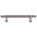 Top Knobs [TK198PTA] Die Cast Zinc Cabinet Pull Handle - Luxor Series - Oversized - Pewter Antique Finish - 5&quot; C/C - 7 1/4&quot; L