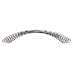 Top Knobs [TK213BSN] Die Cast Zinc Cabinet Pull Handle - Sydney Harbour Series - Oversized - Brushed Satin Nickel Finish - 5" C/C - 7" L