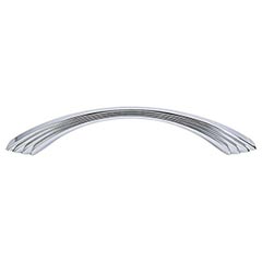 Top Knobs [TK213PC] Die Cast Zinc Cabinet Pull Handle - Sydney Harbour Series - Oversized - Polished Chrome Finish - 5&quot; C/C - 7&quot; L