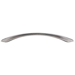 Top Knobs [TK214BSN] Die Cast Zinc Cabinet Pull Handle - Sydney Harbour Series - Oversized - Brushed Satin Nickel Finish - 9" C/C - 11 1/2" L