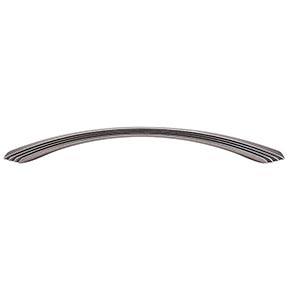 Top Knobs [TK214PTA] Die Cast Zinc Cabinet Pull Handle - Sydney Harbour Series - Oversized - Pewter Antique Finish - 9" C/C - 11 1/2" L