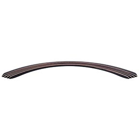 Top Knobs [TK214UM] Die Cast Zinc Cabinet Pull Handle - Sydney Harbour Series - Oversized - Umbrio Finish - 9" C/C - 11 1/2" L
