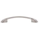 Top Knobs [TK216BSN] Die Cast Zinc Cabinet Pull Handle - Sydney Harbour Series - Oversized - Brushed Satin Nickel Finish - 5" C/C - 7" L