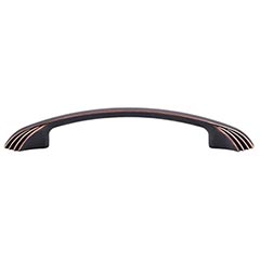Top Knobs [TK216UM] Die Cast Zinc Cabinet Pull Handle - Sydney Harbour Series - Oversized - Umbrio Finish - 5" C/C - 7" L