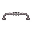 Top Knobs [TK3432AG] Die Cast Zinc Cabinet Pull Handle - Bayridge Series - Standard Size - Ash Gray Finish - 5 1/16" C/C - 5 5/16" L