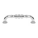 Top Knobs [TK3432PC] Die Cast Zinc Cabinet Pull Handle - Bayridge Series - Standard Size - Polished Chrome Finish - 5 1/16" C/C - 5 5/16" L