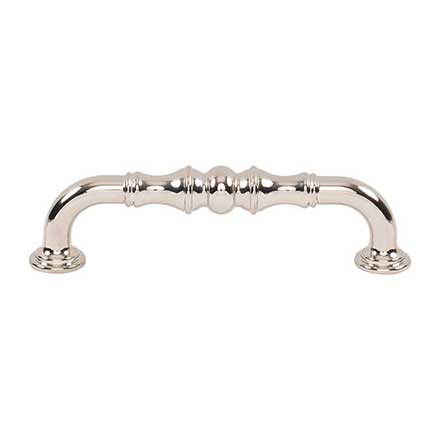 Top Knobs [TK3432PN] Die Cast Zinc Cabinet Pull Handle - Bayridge Series - Standard Size - Polished Nickel Finish - 5 1/16" C/C - 5 5/16" L