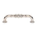 Top Knobs [TK3432PN] Die Cast Zinc Cabinet Pull Handle - Bayridge Series - Standard Size - Polished Nickel Finish - 5 1/16" C/C - 5 5/16" L