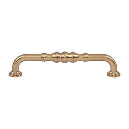 Top Knobs [TK3433HB] Die Cast Zinc Cabinet Pull Handle - Bayridge Series - Oversized - Honey Bronze Finish - 6 5/16" C/C - 7 3/16" L