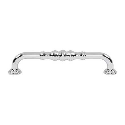 Top Knobs [TK3433PC] Die Cast Zinc Cabinet Pull Handle - Bayridge Series - Oversized - Polished Chrome Finish - 6 5/16" C/C - 7 3/16" L