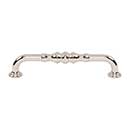Top Knobs [TK3433PN] Die Cast Zinc Cabinet Pull Handle - Bayridge Series - Oversized - Polished Nickel Finish - 6 5/16" C/C - 7 3/16" L