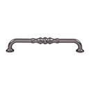 Top Knobs [TK3434AG] Die Cast Zinc Cabinet Pull Handle - Bayridge Series - Oversized - Ash Gray Finish - 7 9/16" C/C - 8 7/16" L