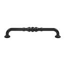 Top Knobs [TK3434BLK] Die Cast Zinc Cabinet Pull Handle - Bayridge Series - Oversized - Flat Black Finish - 7 9/16" C/C - 8 7/16" L