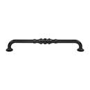 Top Knobs [TK3435BLK] Die Cast Zinc Cabinet Pull Handle - Bayridge Series - Oversized - Flat Black Finish - 8 13/16" C/C - 9 11/16" L