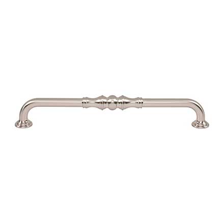 Top Knobs [TK3435BSN] Die Cast Zinc Cabinet Pull Handle - Bayridge Series - Oversized - Brushed Satin Nickel Finish - 8 13/16" C/C - 9 11/16" L