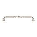 Top Knobs [TK3435PN] Die Cast Zinc Cabinet Pull Handle - Bayridge Series - Oversized - Polished Nickel Finish - 8 13/16" C/C - 9 11/16" L