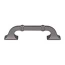 Top Knobs [TK3311AG] Die Cast Zinc Cabinet Pull Handle - Califon Series - Standard Size - Ash Gray Finish - 3 3/4" C/C - 5 1/8" L