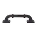 Top Knobs [TK3311BLK] Die Cast Zinc Cabinet Pull Handle - Califon Series - Standard Size - Flat Black Finish - 3 3/4" C/C - 5 1/8" L