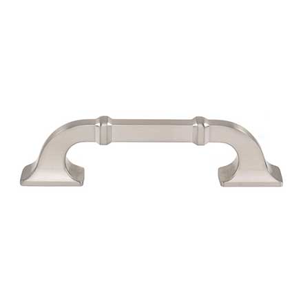 Top Knobs [TK3311BSN] Die Cast Zinc Cabinet Pull Handle - Califon Series - Standard Size - Brushed Satin Nickel Finish - 3 3/4" C/C - 5 1/8" L