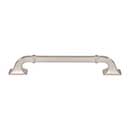 Top Knobs [TK3313BSN] Die Cast Zinc Cabinet Pull Handle - Califon Series - Oversized - Brushed Satin Nickel Finish - 6 5/16" C/C - 7 11/16" L