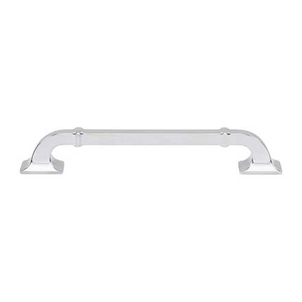 Top Knobs [TK3313PC] Die Cast Zinc Cabinet Pull Handle - Califon Series - Oversized - Polished Chrome Finish - 6 5/16" C/C - 7 11/16" L