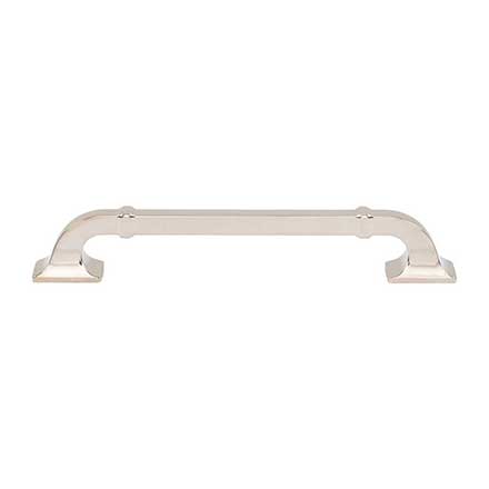 Top Knobs [TK3313PN] Die Cast Zinc Cabinet Pull Handle - Califon Series - Oversized - Polished Nickel Finish - 6 5/16" C/C - 7 11/16" L